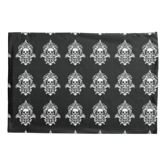 Skull PillowCase Kussensloop (Achterkant)