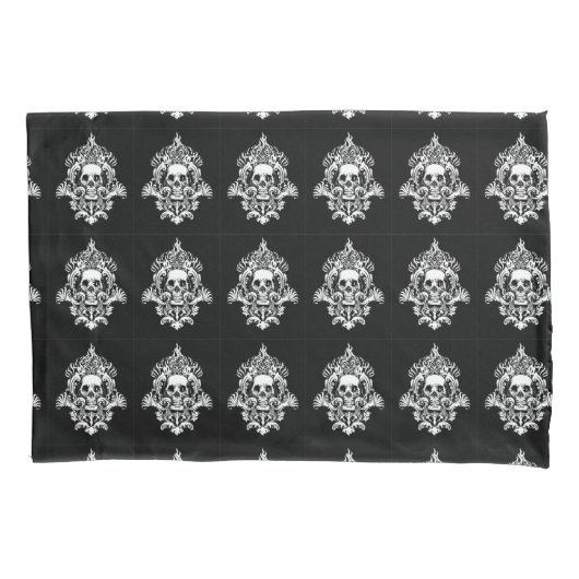Skull PillowCase Kussensloop (Voorkant)