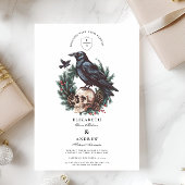 Skull & Pine Raven Gothic Kaart