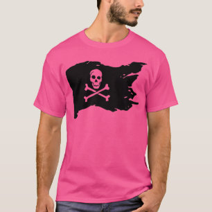 Skull Pirate Flag jolly roger Crossbones T-shirt