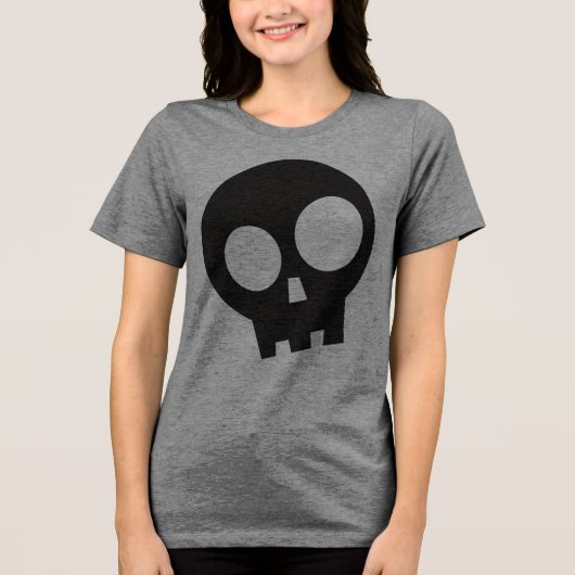 Skull Pirate Halloween T-shirt (Voorkant)