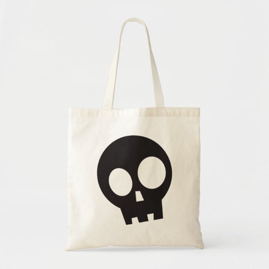 Skull Pirate Halloween Tote Bag (Voorkant)