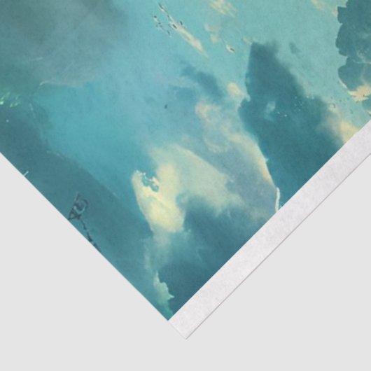 Skull Pirate Ship Decoupage Tissuepapier (Detail)