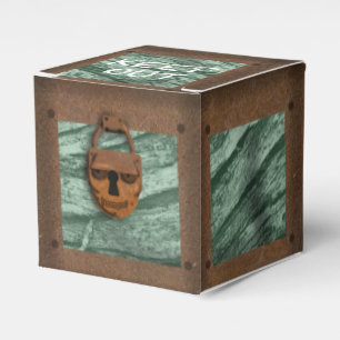 SKULL PIRATE TREASURE CHEST by Slipperywindow Bedankdoosjes