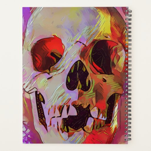 Skull Planner (Achterkant)