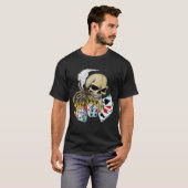 SKULL POKER T-SHIRT (Voorkant volledig)