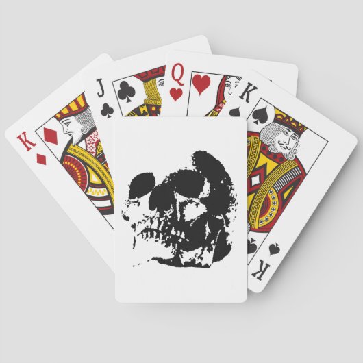 Skull Pokerkaarten (Achterkant)