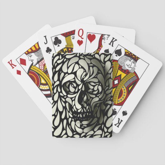 Skull Pokerkaarten (Achterkant)