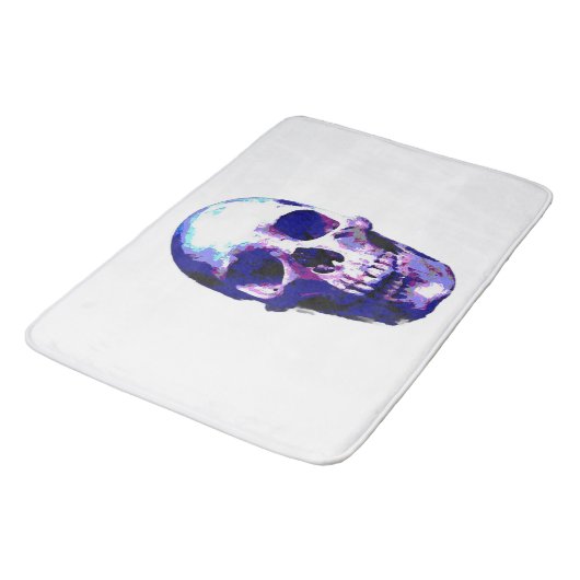Skull Pop Art Illustration Badmat (Gekanteld)