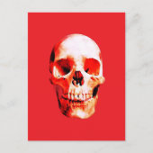 Skull Pop Art Illustration Briefkaart (Voorkant)
