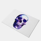 Skull Pop Art Illustration Deurmat (Schuin)
