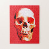Skull Pop Art Illustration Legpuzzel (Verticaal)