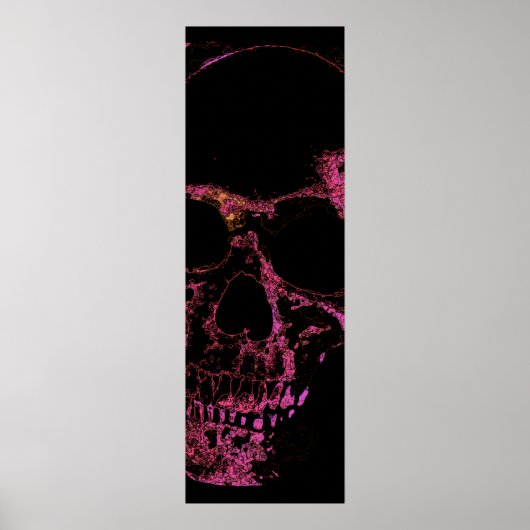 Skull Pop Art Poster (Voorkant)