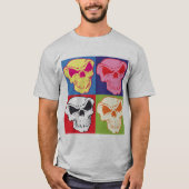 Skull Pop Art T-shirt (Voorkant)