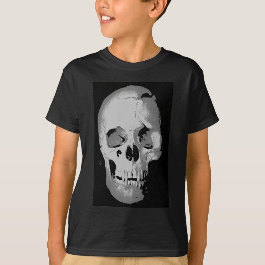 Skull Pop Art T-shirt (Voorkant)