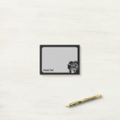 Skull Post-it Notes (Op bureau)