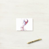 Skull Post-it® Notes (Op bureau)