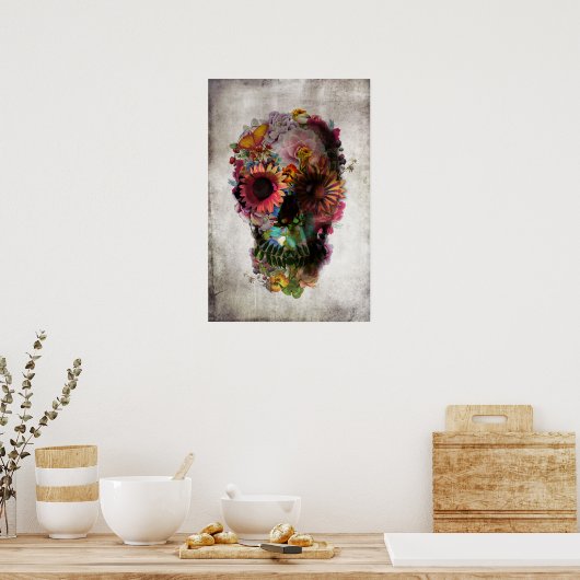Skull Poster (Keuken)
