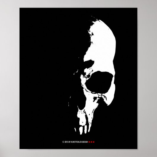 skull poster (Voorkant)