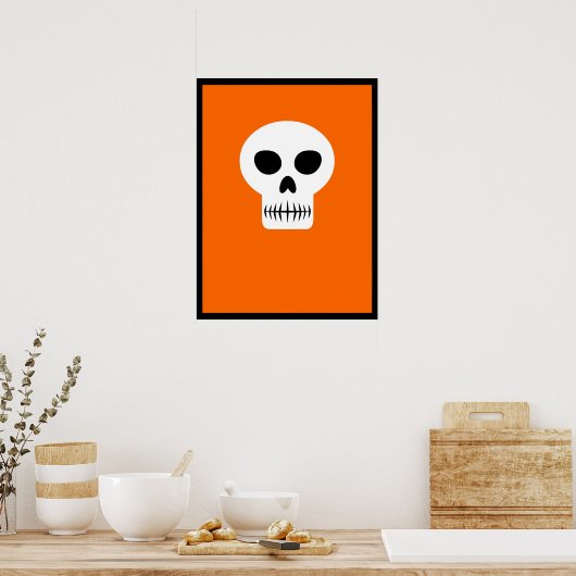 Skull Poster (Keuken)