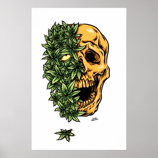 Skull poster 2  (Voorkant)
