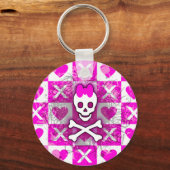Skull Princess Sleutelhanger (Voorkant)