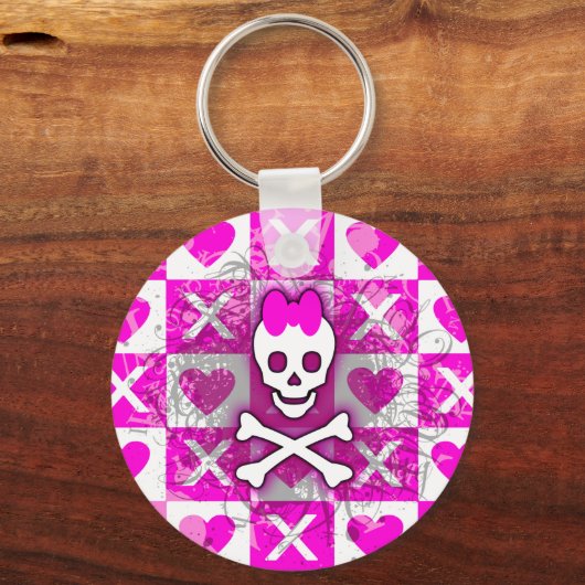 Skull Princess Sleutelhanger (Voorkant)