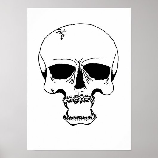 Skull Print (Voorkant)