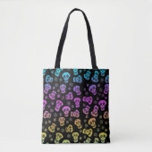 Skull Print Canvas tas (Voorkant)