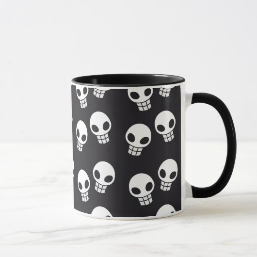 Skull Print Mok (Rechts)
