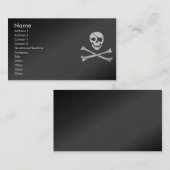 Skull-profielkaart Visitekaartje (Voorkant / Achterkant)
