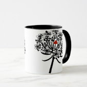 Skull Queen Anne's Lace Mok (Voorkant rechts)