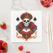 Skull Queen of Spades Servet (Insitu)