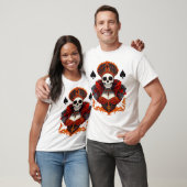 Skull Queen of Spades T-shirt (Unisex)