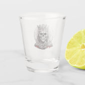 SKULL QUEEN SHOT GLAS (Achterkant)