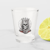 SKULL QUEEN SHOT GLAS (Voorkant)