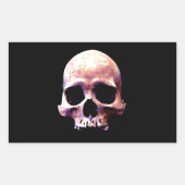 Skull Rechthoekige Sticker (Voorkant)
