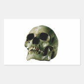 Skull Rechthoekige Sticker (Voorkant)