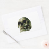 Skull Rechthoekige Sticker (Envelop)