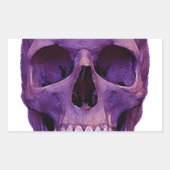 Skull Rechthoekige Sticker (Voorkant)