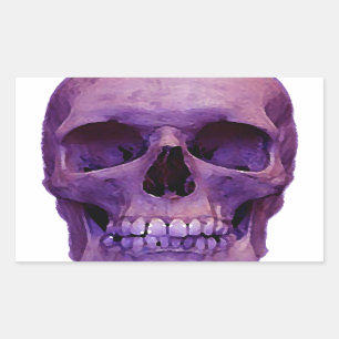 Skull Rechthoekige Sticker