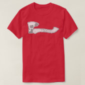 Skull Reflection Ax Classic TShirt (Design voorkant)