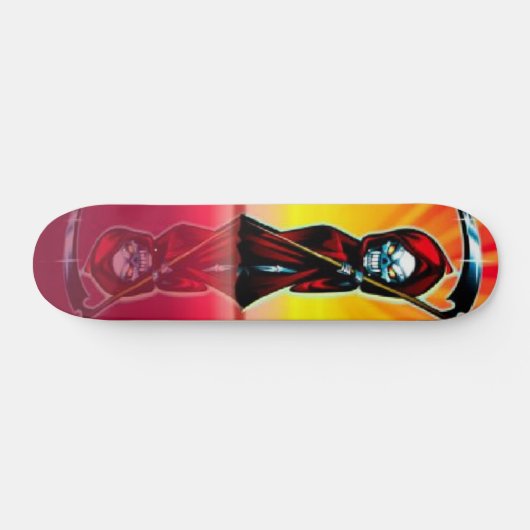 Skull Reflection Skateboard (Horizontaal)