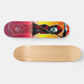 Skull Reflection Skateboard (Horizontaal)