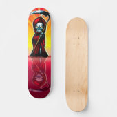 Skull Reflection Skateboard (Voorkant)