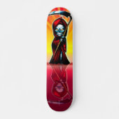 Skull Reflection Skateboard (Voorkant)