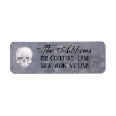 Skull Return Address Labels (Voorkant)