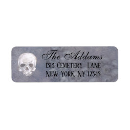 Skull Return Address Labels