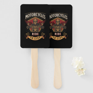 Skull Ride Motorcycles, Ride To Live Handwaaier