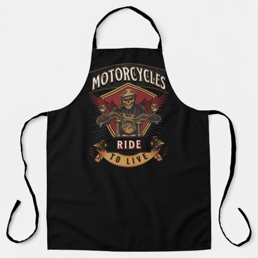 Skull Ride Motorcycles, Ride To Live Schort (Voorkant)